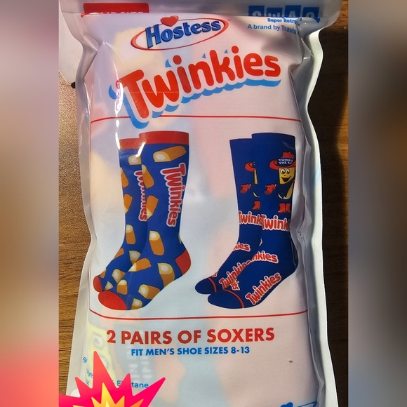 Hostess Twinkies Socks for Men - 2 pairs pack NWT - Picture 2 of 4
